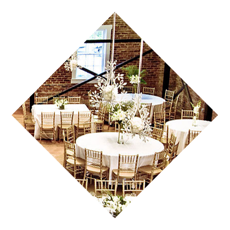 Event location's dining room